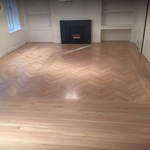Herringbone Floor Refinishing