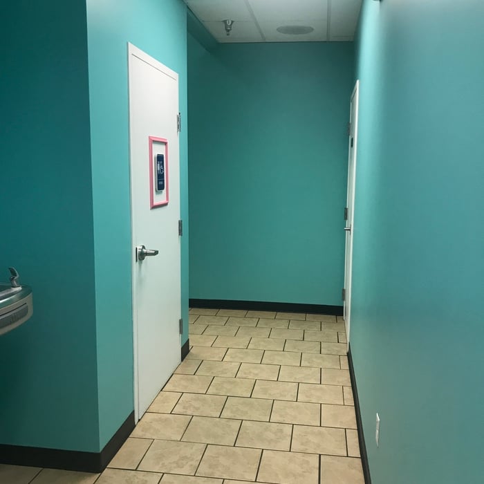 Back Hallway to Restrooms