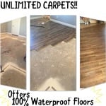 100% Waterproof Floors With 50 Yr Warranty