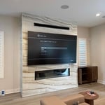 Tv mounting