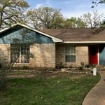After Blue Home Exterior Upgrade