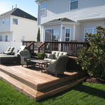 New Deck built on rear of home