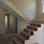 Staircase before