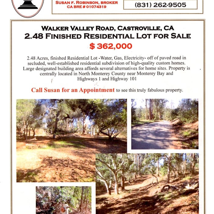 Walker Valley Lot For Sal