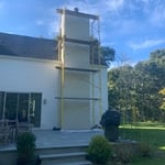 stucco chimney
