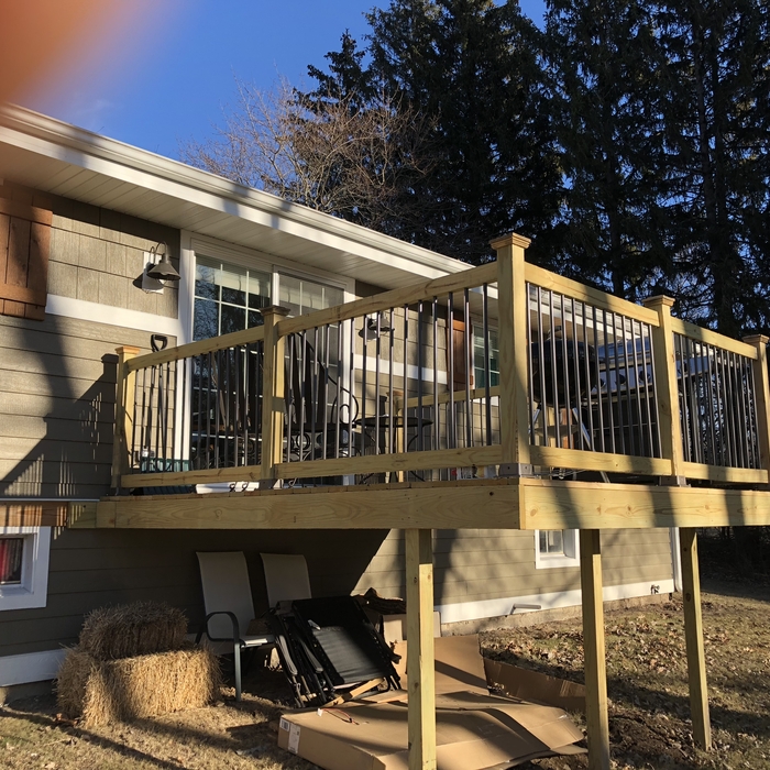 Treated Deck