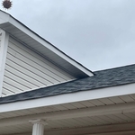 LH Dormer flashed, underlay, shingled.