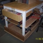 Round window production sander