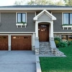 Finished exterior remodel
