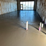 After photo of concrete