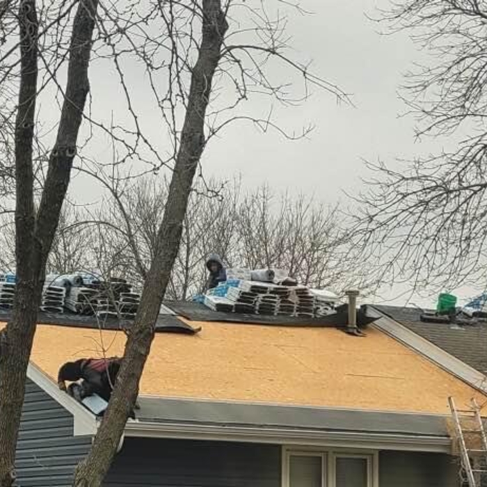 Roofing process