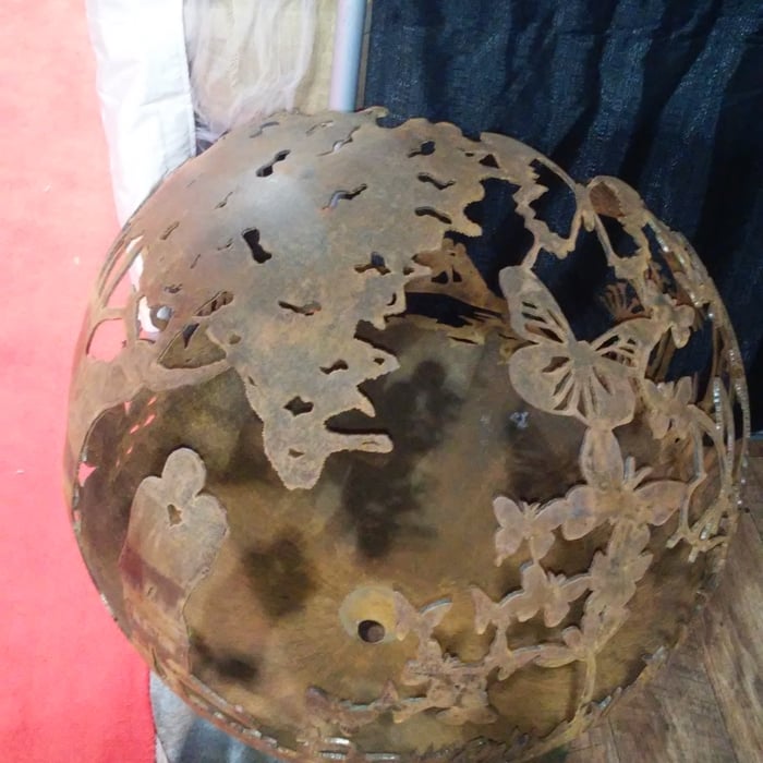 Fire globes art stuff