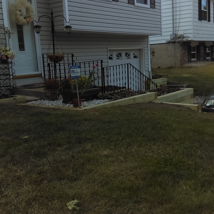Retaining wall complete 2