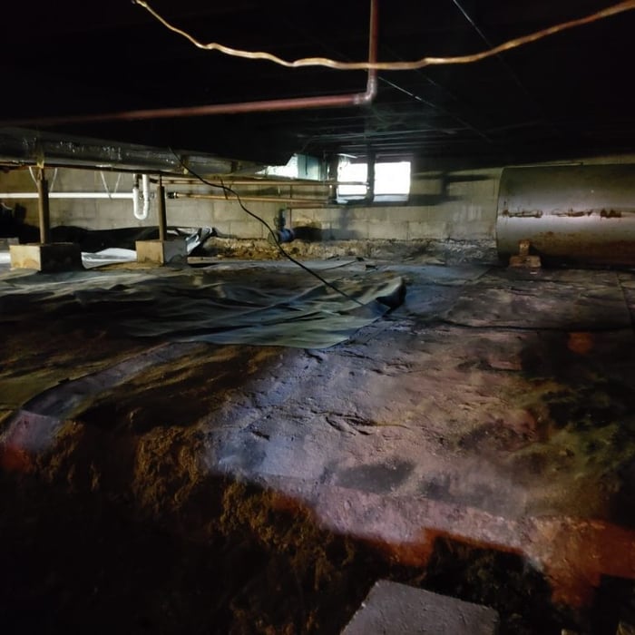 Crawlspace Before