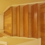 Wooden steps