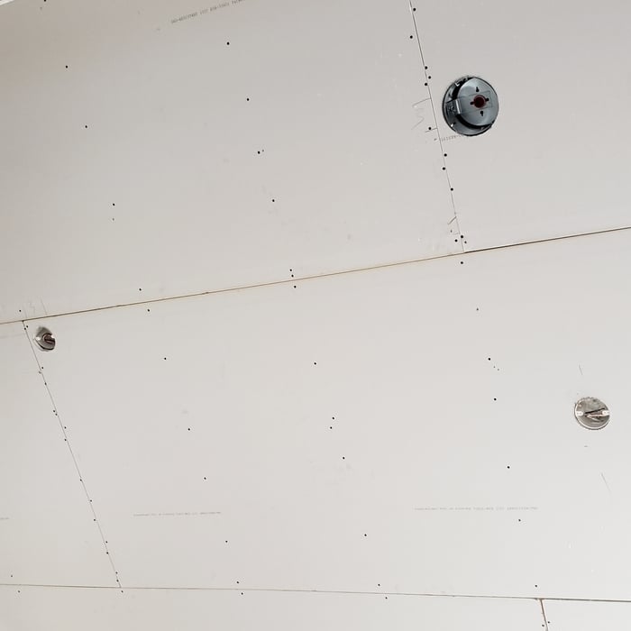 Remodel:Sheetrock install