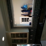 Glass backsplash and wall pt. 2