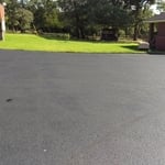 Sealed driveway