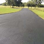 Sealed driveway