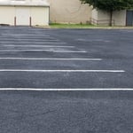 Really old parking lot