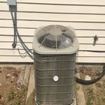 Old Air Conditioning Condenser