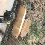 Irrigation pipe repair