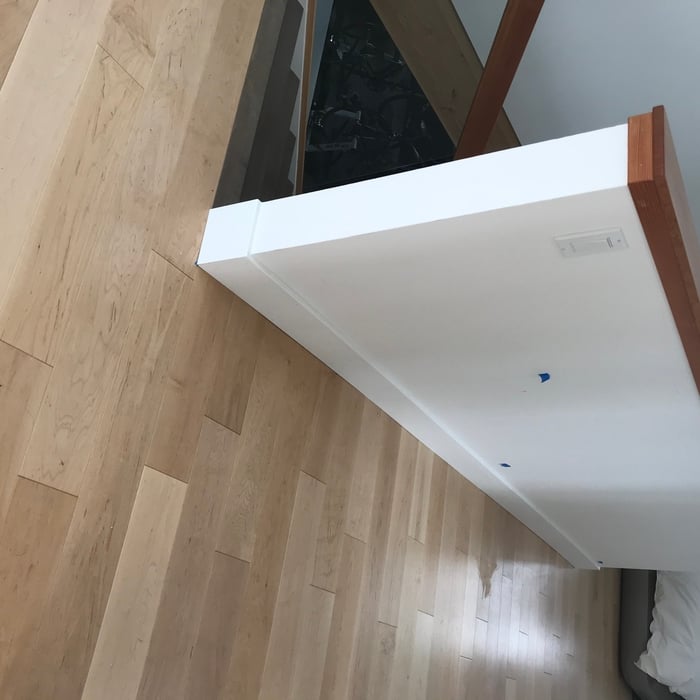 flooring and base trim