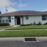 Exterior brick paint job