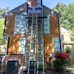 Siding installation