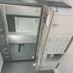custom vanity/quartzite top/mirror