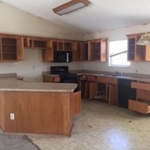 Different view of kitchen prior to updating