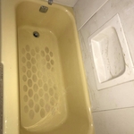 before pic of tub