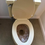 before of toilet