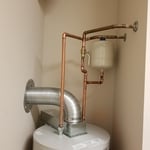 50 Gallon Direct Vent Water Heater - After