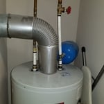 50 Gallon Direct Vent Water Heater - Before