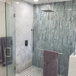 Bathroom reodel-New walk-in shower