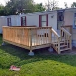Finished product East view