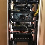 Back View of Rack