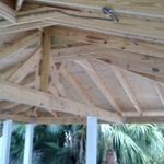 Gazebo Build framing work