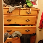 Before photo - closet