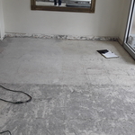 Terrazzo Floor Before