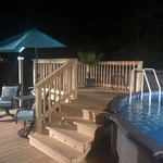After adding patio furniture