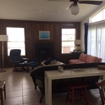 Beach House Family Room Before