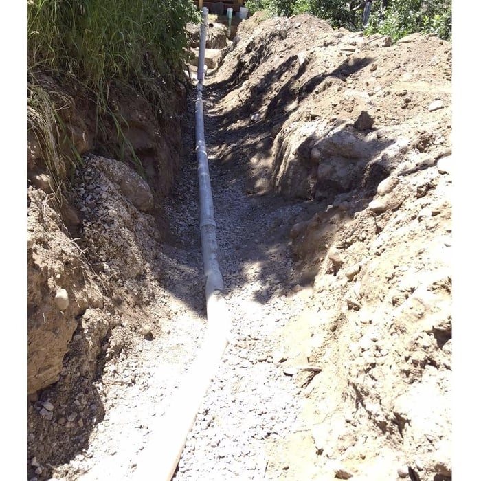 New Septic Line