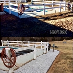 Nice gravel and retaining liner