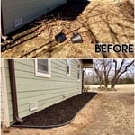 Mulch and clean up