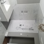 Curbless shower