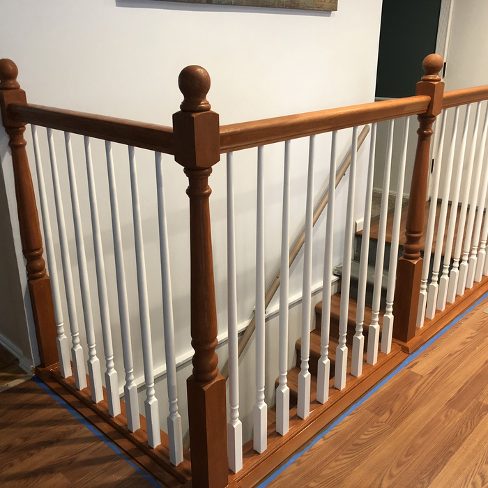 Interior Rail Stain