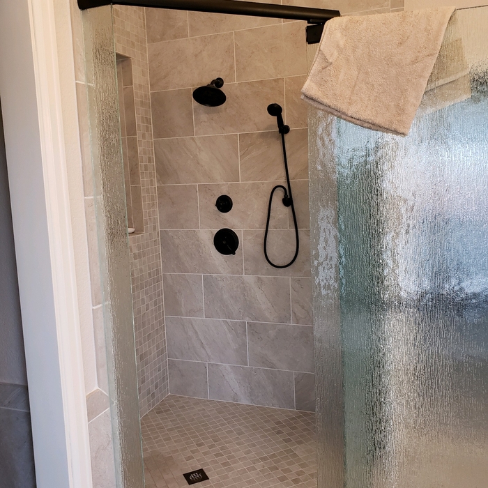 Shower Piping and fixtures