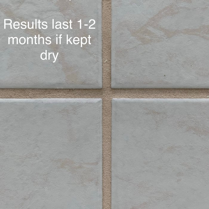 Clean, Seal Tile Repair